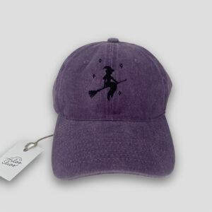 Gorra silueta bruja